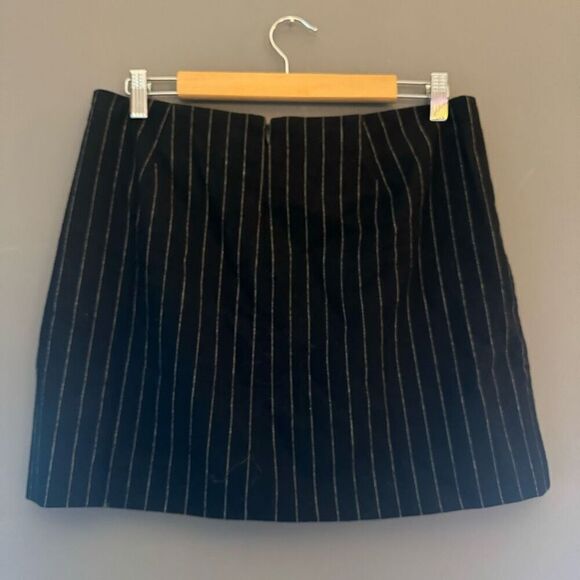 $98 Madewell Wool-Blend Mini Skirt size 6 m7 - Picture 6 of 7